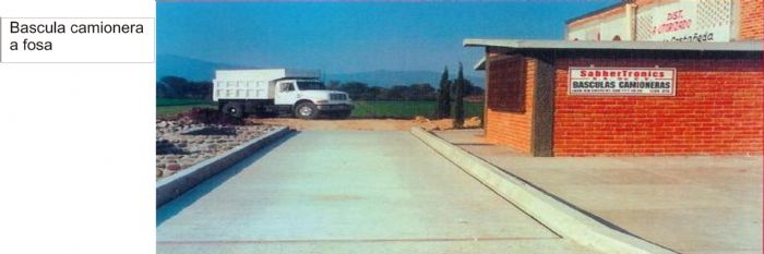 BASCULA CAMIONERA TIPO MECANICA